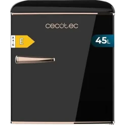 Cecotec Bolero CoolMarket TT Origin 45 Mini Kühlschrank 45 l 55 cm hoch Schwarz