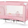 Chipolino Reisebett, Capri, Tragetasche, große Seitentasche pink