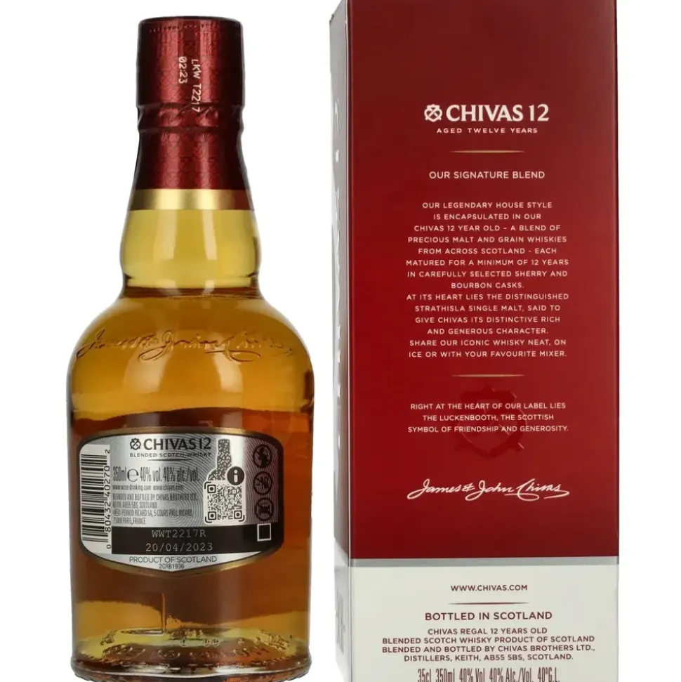 Chivas Regal 12 Jahre 40% 350 ml