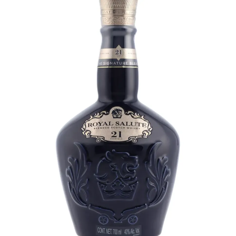 Chivas Regal 21 Years Old Royal Salute Blended Scotch 40% vol 0,7 l Geschenkbox