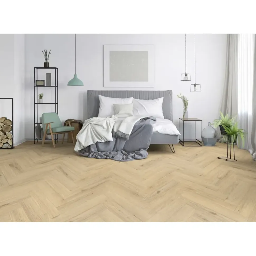 Classen Fischgrät 64,3 x 13,1 cm Beige