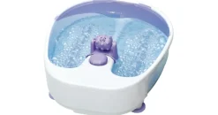 Clatronic FM 3389 weiß-lila Fußmassagegerät