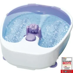 Clatronic FM 3389 weiß-lila Fußmassagegerät
