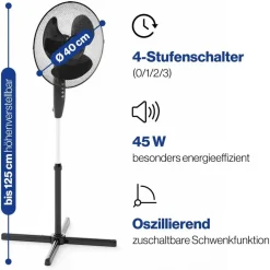 Clatronic VL 3603 S Standventilator