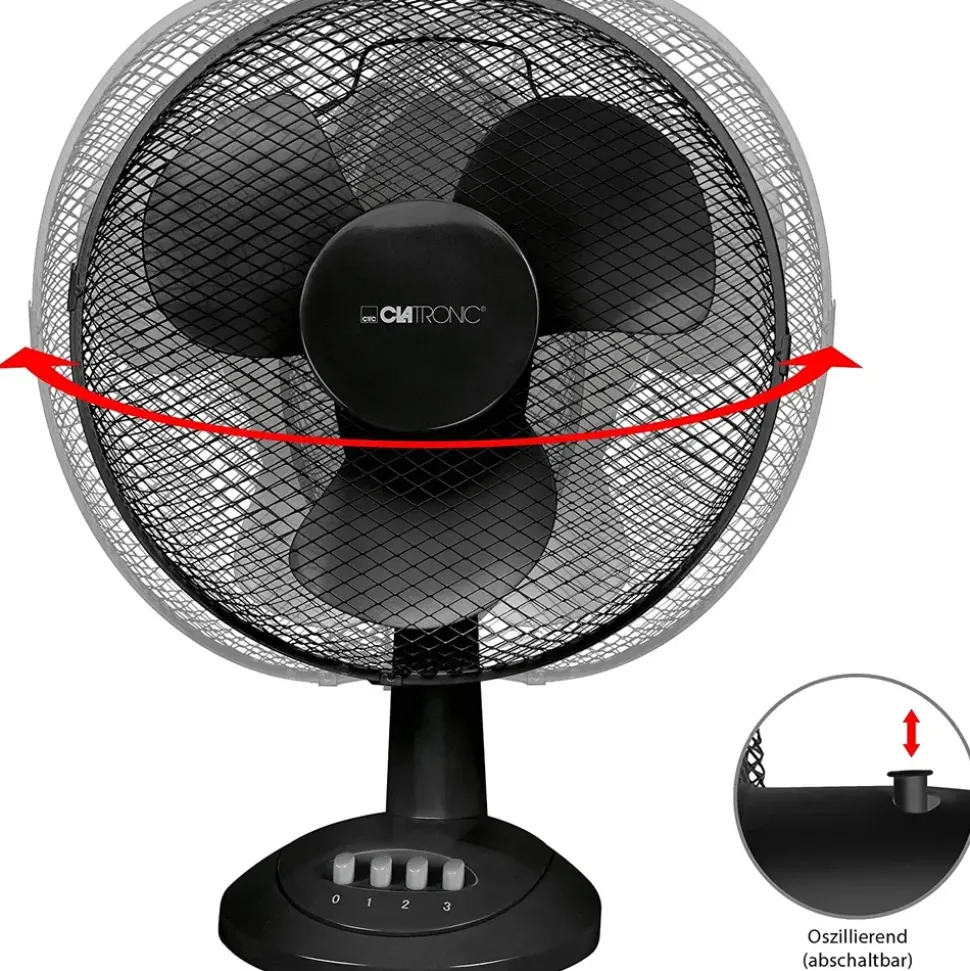 Clatronic VL 3602 Tischventilator