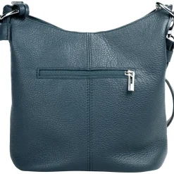 Cluty Umhängetasche Leder Blue