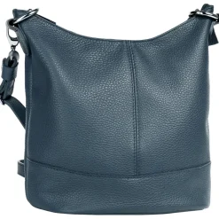 Cluty Umhängetasche Leder Blue