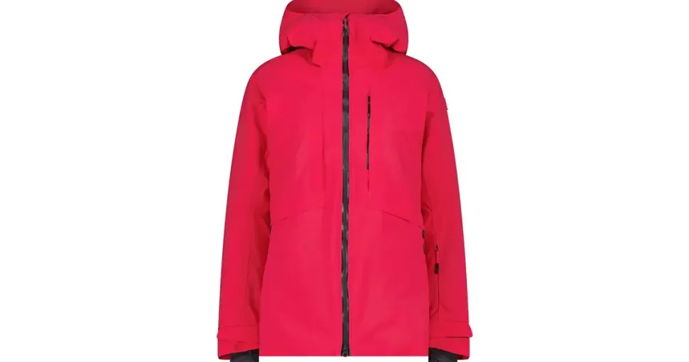 CMP JACKET FIX HOOD Skijacke Rot 36