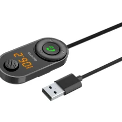 COFI Kabelloser FM-Transmitter + Musikplayer, Mikrofone, LED Display
