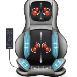 COMFIER Shiatsu Massagesitzauflage Grau