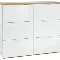 Composad MUNDI 120 x 103 x 35 cm 6 Klappen hochglanz / weiß
