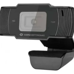 Conceptronic AMDIS 720p HD Webcam Schwarz
