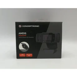 Conceptronic AMDIS 720p HD Webcam Schwarz