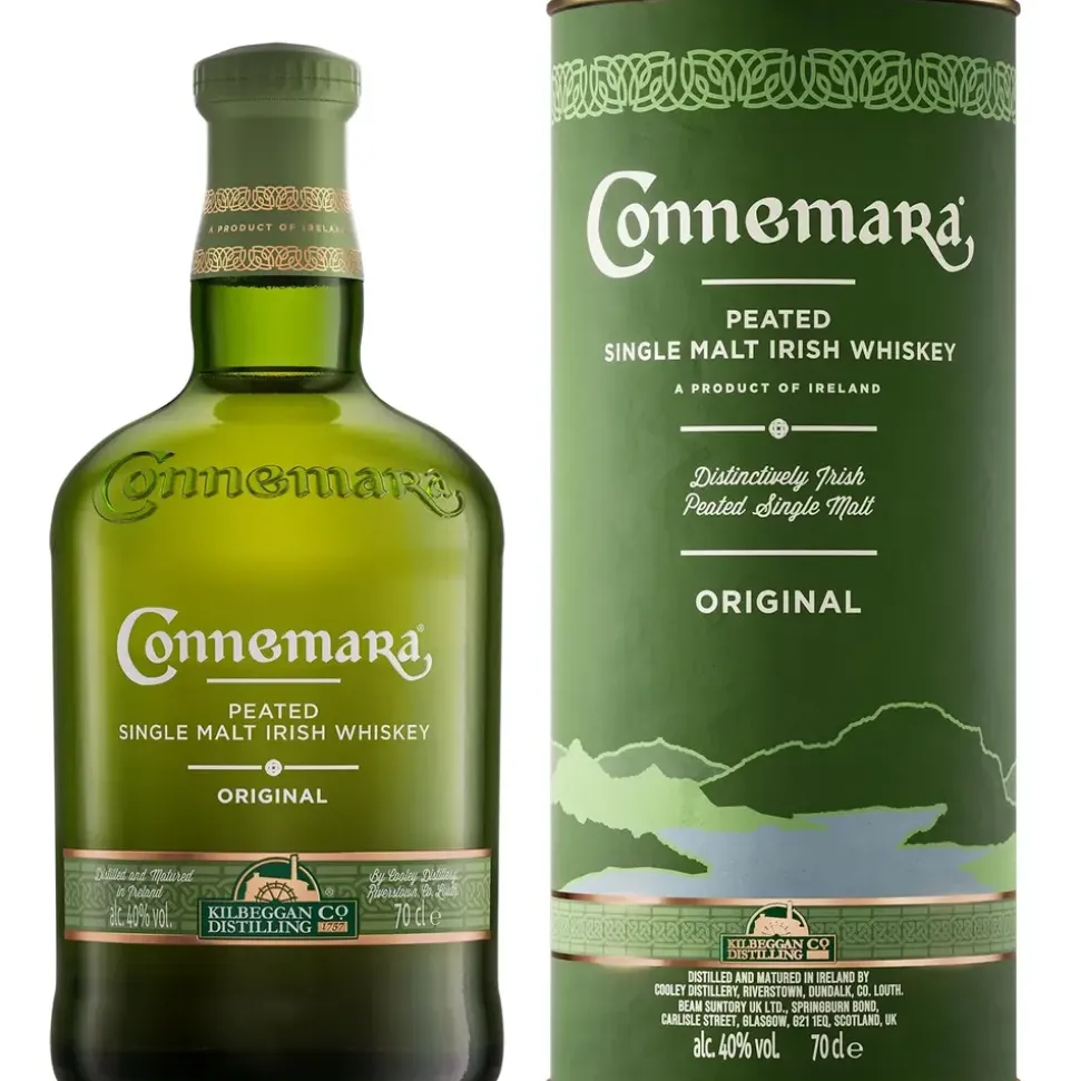 Connemara Peated Single Malt Irish 40% vol 0,7 l Geschenkbox