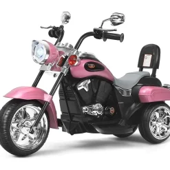Costway Elektromotorrad 6V rosa
