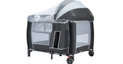 Costway 3 in 1 klappbares Reisebett Grau 0 x 0 cm