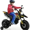 Costway Kinder Elektro Motorrad schwarz (12V)