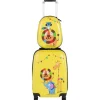 Costway Kinderkoffer Koffer-Set 2-tlg. gelb