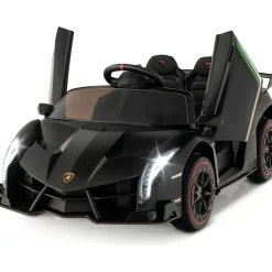 Costway Lamborghini Elektroauto schwarz (null)
