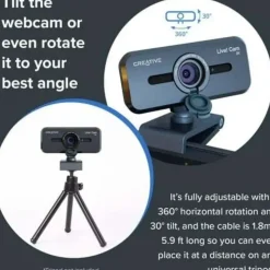Creative Labs Live! Cam Sync V3 Schwarz