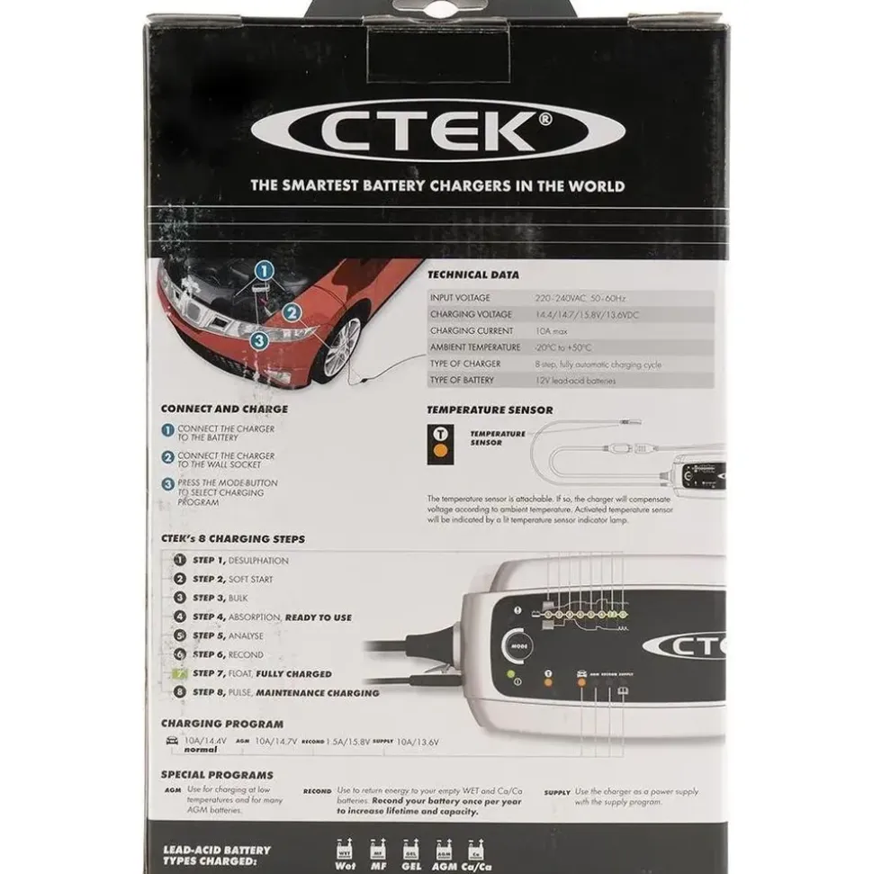 Ctek MXS 10 Batterieladegerät 12V 10A