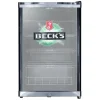 CUBES HC 241 E BECK'S Getränkekühlschrank (115 l, 845 mm hoch, Schwarz/Grün)