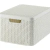 Curver Aufbewahrungsbox 44,5 x 33 cm 1-tlg. beige