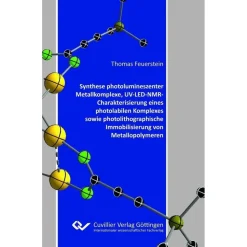 cuvillier verlag ebooks Synthese photolumineszenter Metallkomplexe, UV-LED-NMR-Charakterisierung eines photolabilen Komplexes sowie photolithographische Immobilisierung von Metallopolymeren