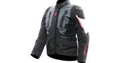 Dainese Carve Master 4 Textiljacke Schwarz/Grau/Rot 58