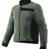 Dainese Lisbona Air Motorrad Textiljacke Dunkelgrün/Schwarz 56
