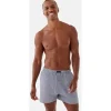 Danish Endurance Boxershorts gestreift blau L 6er Pack