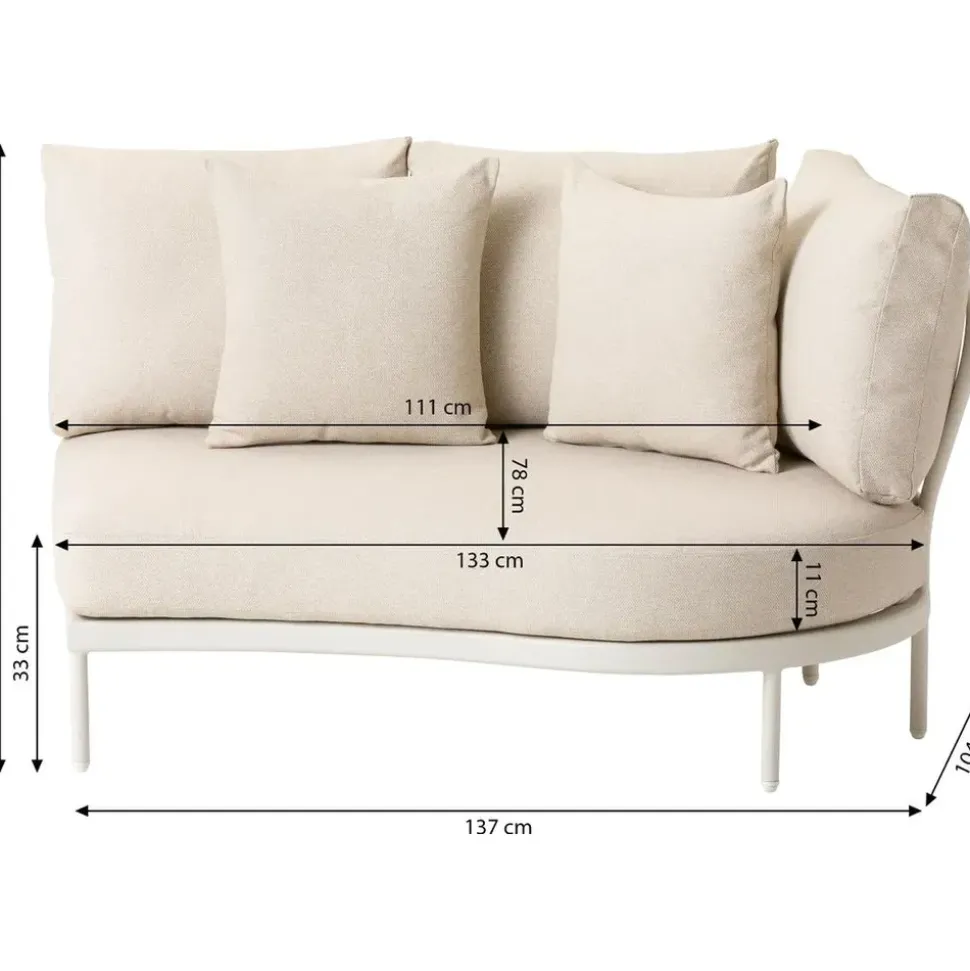 Dehner Avignon Loungeset beige