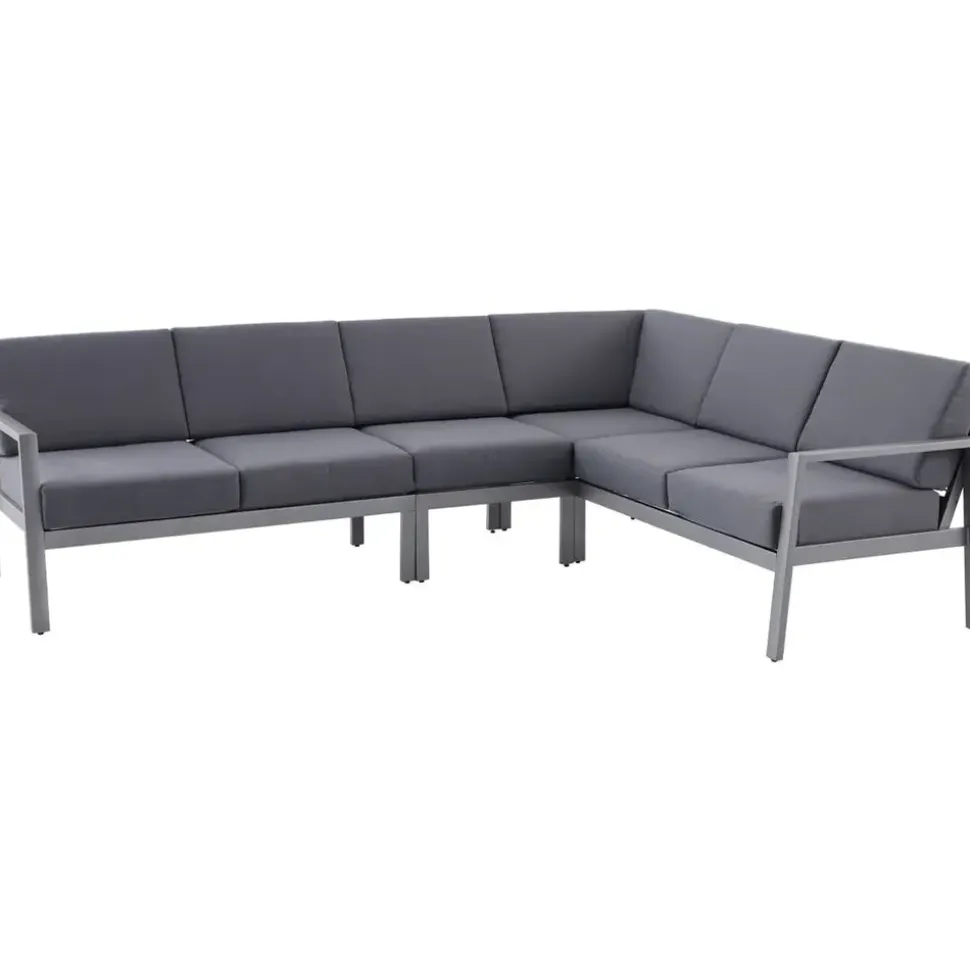 Dehner Chicago Loungeset grau