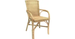 Dekoleidenschaft Polyrattan Sessel 50 x 52 x 97 cm natur