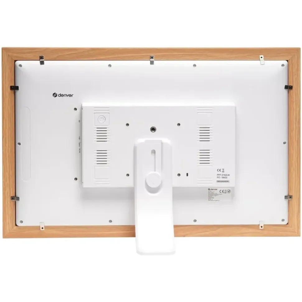Denver PFF-2162LW Digitaler Bilderrahmen Hellbraun 54,6 cm 21.5 -