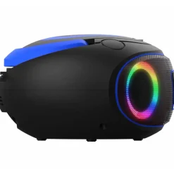 Denver TDB-212BU DAB+ Boombox mit DAB+/FM-Radio, Bluetooth-funktion, blau