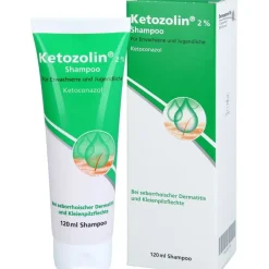 Dermapharm Ketozolin 2% gegen Shuppen 120 ml