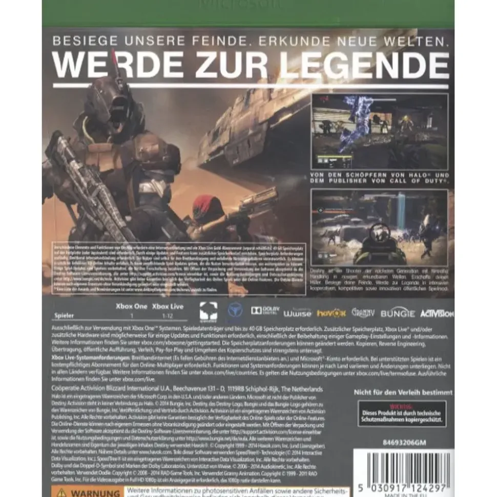 Destiny (USK) (Xbox One)