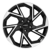 Dezent AP 7 x 18 5 x 114,3 ET35 MB60,1 Schwarz/Poliert