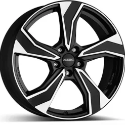 Dezent KB dark 7,5 x 18 5 x 108 ET50 Schwarz/Poliert