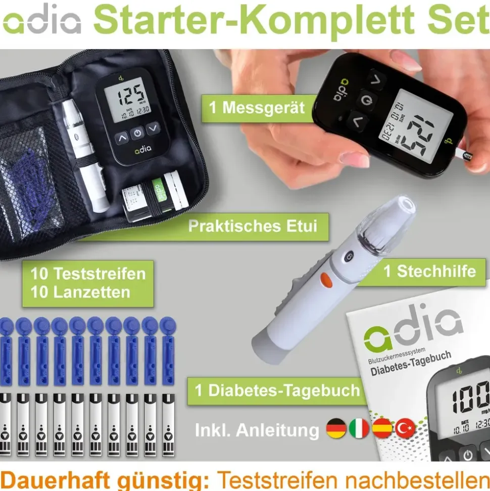 diabetikerbedarf db GmbH Adia Set mg/dl