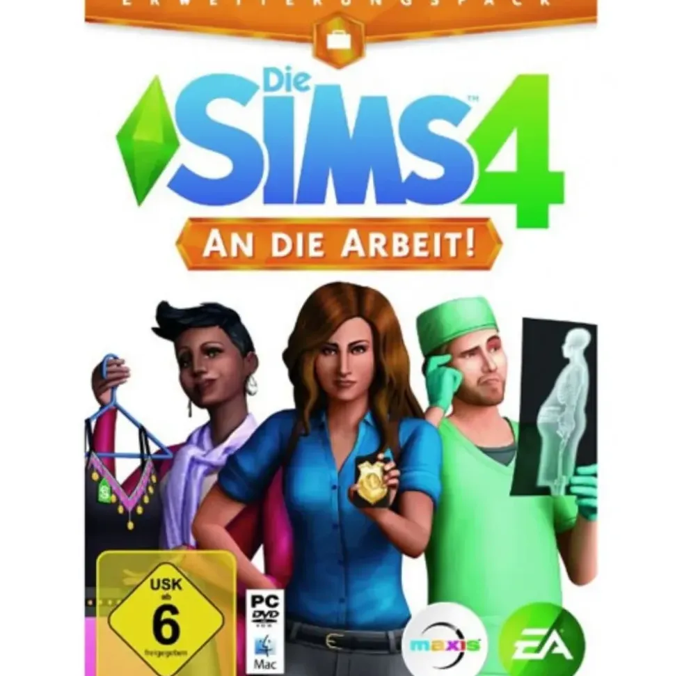 Die Sims 4 An die Arbeit (Add-On) (Disc) (PC)