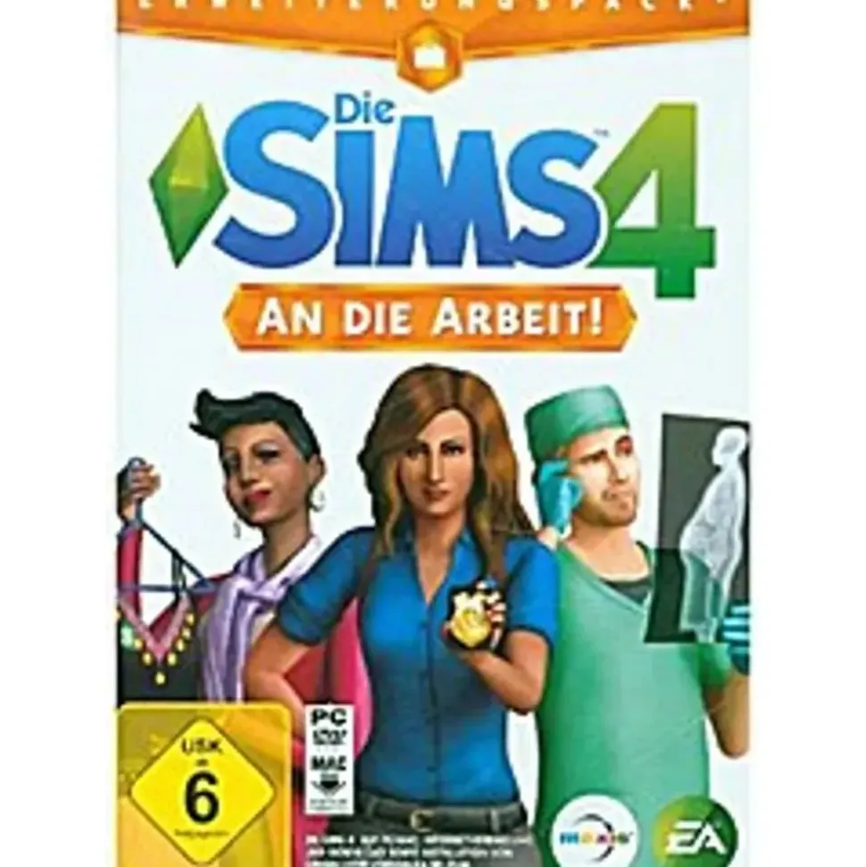 Die Sims 4 An die Arbeit (Add-On) (Disc) (PC)