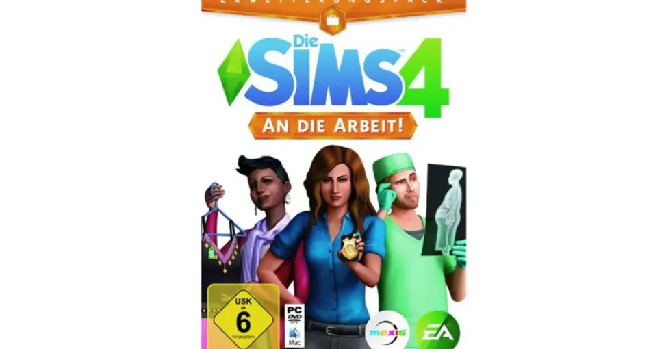 Die Sims 4 An die Arbeit (Add-On) (Disc) (PC)