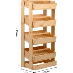 Dobar Vorratsregal für Obst und Gemüse
