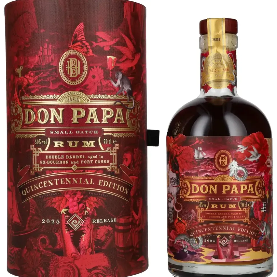 Don Papa 7 Years Old 50% vol 0,7 l Geschenkbox