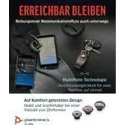 DParts Plantronics Voyager 5200 Headset schwarz