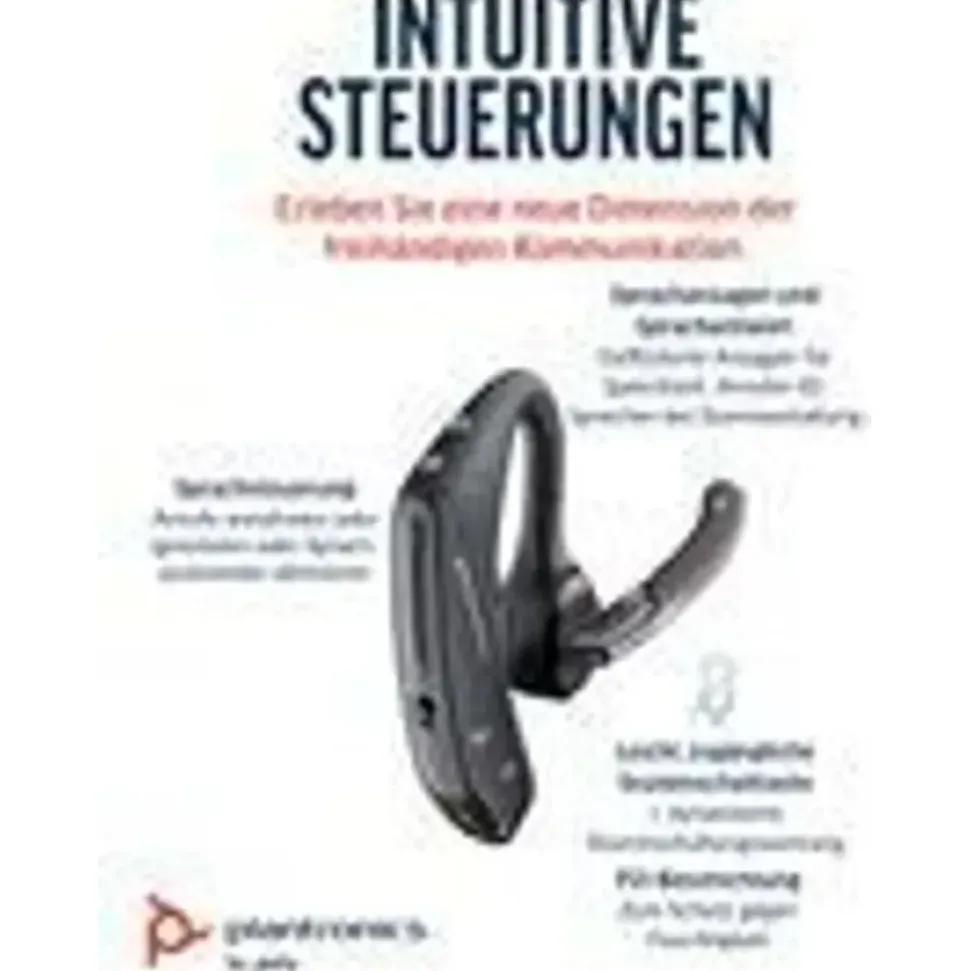 DParts Plantronics Voyager 5200 Headset schwarz