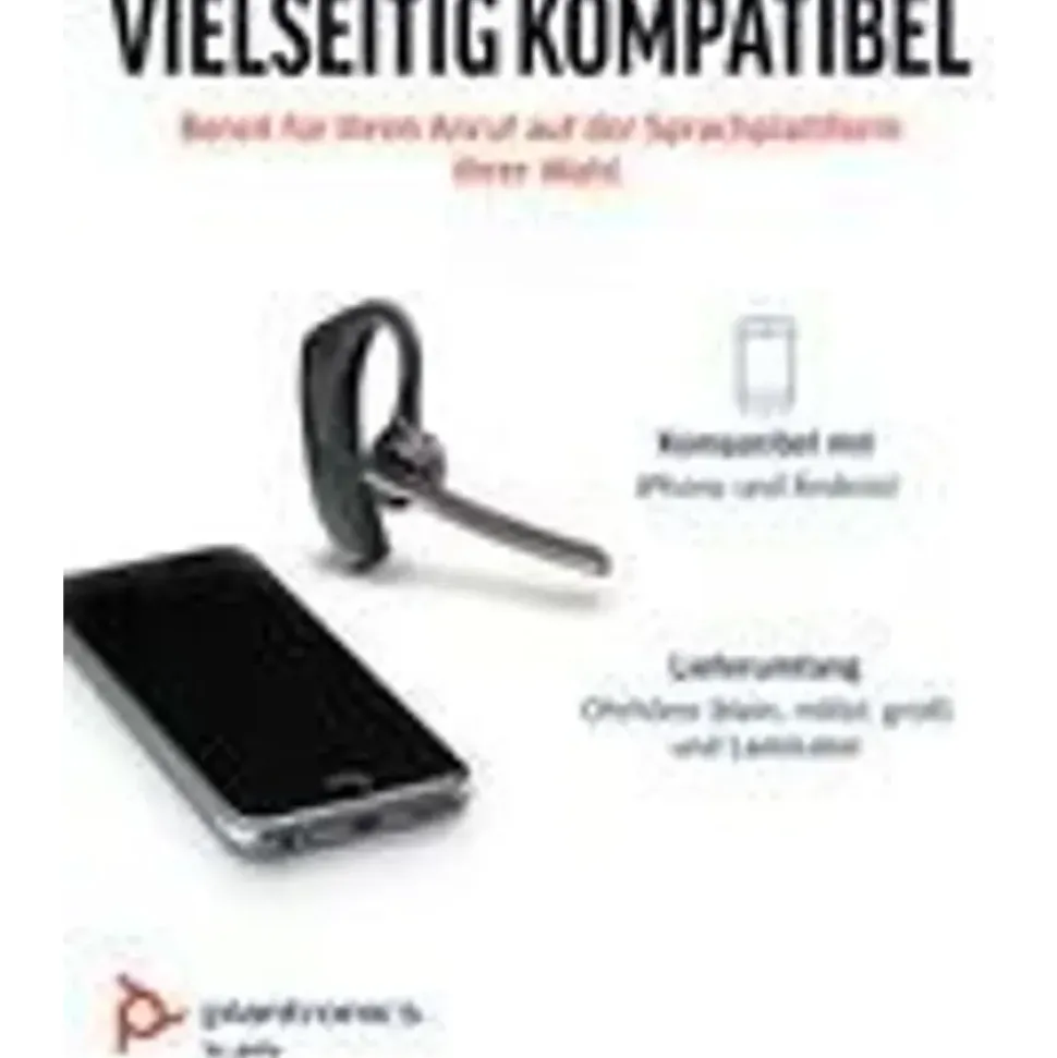 DParts Plantronics Voyager 5200 Headset schwarz