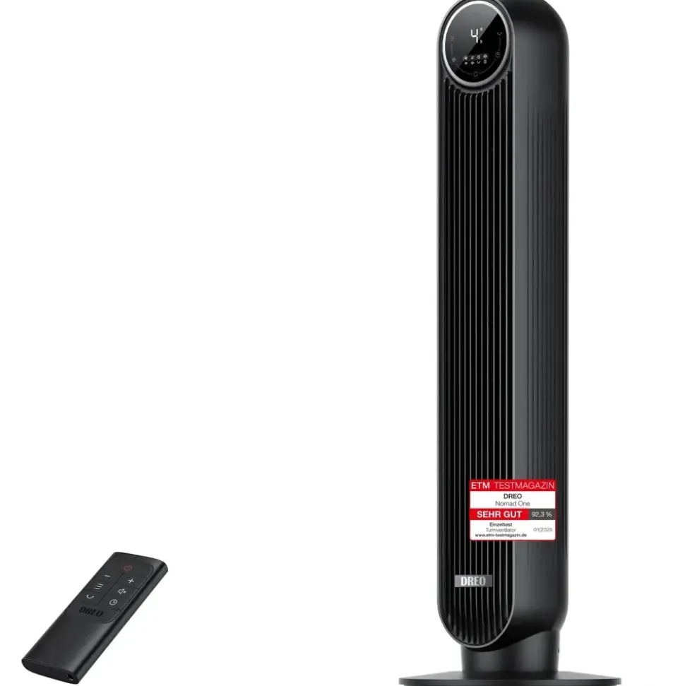 DREO Turmventilator 307, Schwarz